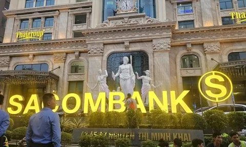 Logo Sacombank bất ngờ xuất hiện tại "đại bản doanh" của Thaigroup