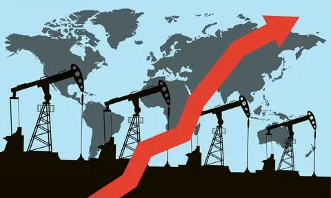 Sáng nay, giá dầu thế giới lại tăng dựng đứng