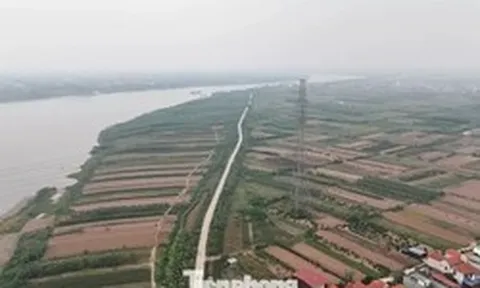 Cận cảnh khu vực xây dựng sân golf hơn 1,5 tỷ đô tại Hưng Yên