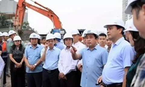 Bí thư Hà Nội Trần Đức Thắng ra 'tối hậu thư' khi kiểm tra 3 dự án trọng điểm
