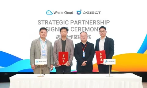 Whale Cloud và AGIBOT công bố quan hệ đối tác chiến lược nhằm đẩy nhanh quá trình mở rộng toàn cầu cho AI hiện thân