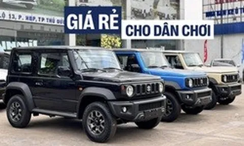 Suzuki Jimny giảm giá kỷ lục 140 triệu tại đại lý: Giá thực tế còn 649 triệu đồng, dễ tiếp cận hơn cho các dân chơi Việt thích off-road