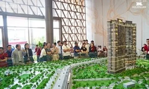 Căn hộ mẫu chuẩn Bespoke thu hút đông đảo khách hàng tại sự kiện khai trương