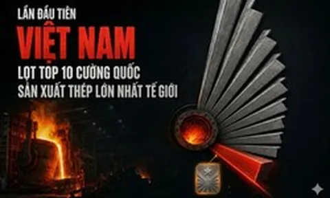 Lần đầu tiên Việt Nam lọt Top 10 cường quốc sản xuất thép lớn nhất thế giới, tỷ phú Trần Đình Long góp công lớn