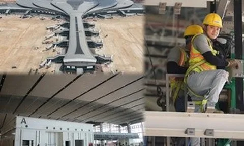 Hình ảnh mới nhất bên trong đại công trường sân bay Long Thành