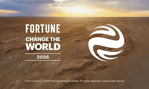 Envision Energy được Fortune vinh danh trong danh sách Change the World 2026 nhờ thúc đẩy sự hội tụ giữa AI và năng lượng xanh
