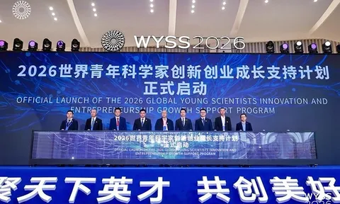 Hội nghị thượng đỉnh các nhà khoa học trẻ thế giới 2026 khai mạc tại Ôn Châu, Chiết Giang