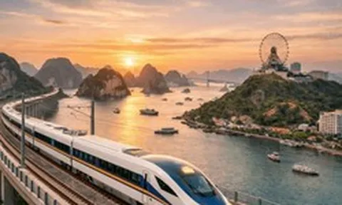 Lần đầu tiên, Việt Nam làm tuyến tàu 350km/h chạy liên tỉnh, Hà Nội đi Hạ Long chỉ khoảng 30 phút, vốn hơn 147.000 tỷ