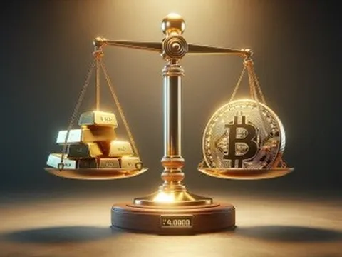 Vì sao bitcoin đang lép vế trước vàng với vai trò hầm trú ẩn?