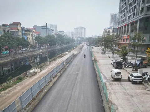 Diện mạo mới tuyến đường nhiều năm xuống cấp ở phía Nam Thủ đô