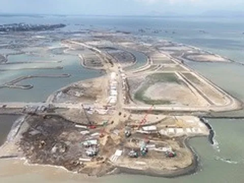 Cận cảnh khu đô thị lấn biển Cần Giờ sau gần một năm thi công