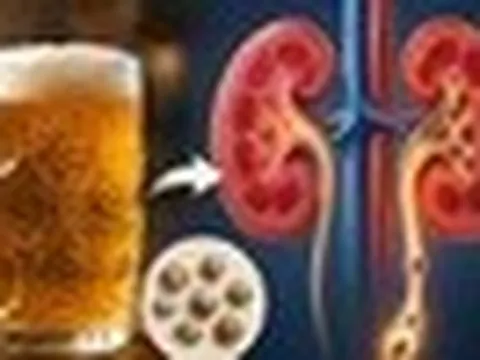 Uống bia giúp đào thải sỏi thận?