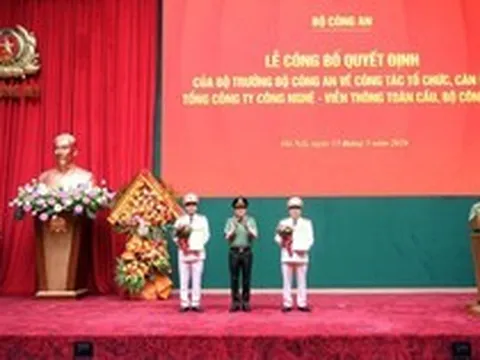 GTEL được nâng cấp thành Tổng công ty trực thuộc Bộ Công an, phấn đấu trở thành hạt nhân Tổ hợp công nghiệp an ninh quốc gia