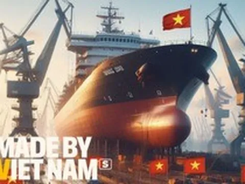 Việt Nam hạ thủy tàu 21.800 DWT: Lộ diện “ông lớn” với 6.000 kỹ sư đứng sau