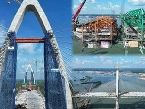 Diện mạo cầu nghìn tỷ nối TP.HCM với Đồng Nai sau 3 năm thi công