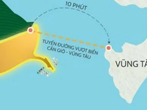 Thông tin mới nhất về siêu dự án hơn 93.000 tỷ đồng: Từ Cần Giờ sang Vũng Tàu chỉ còn 10 phút