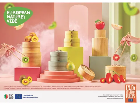 CSO Italy ra mắt "European Nature's Vibe" – chương trình xúc tiến thương mại trị giá 1,8 triệu Euro, mở rộng cửa cho trái cây và rau củ châu Âu vào bốn thị trường châu Á