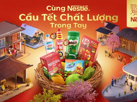 “Cùng Nestlé, Cầu Tết Chất Lượng Trong Tay”: Hòa Mình Vào Không Khí Xuân Tươi Mới