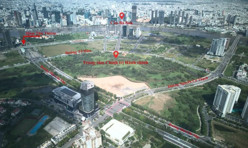Cận cảnh vị trí sắp xây trung tâm hành chính mới của TP.HCM