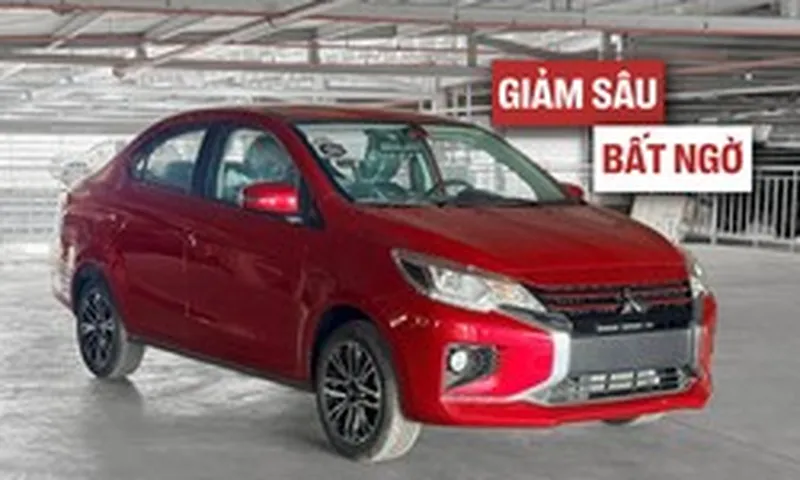 Mitsubishi Attrage giảm sâu tại đại lý: Bản thấp dưới 335 triệu, bản cao 400 triệu, tạo sức ép lên Hyundai Grand i10